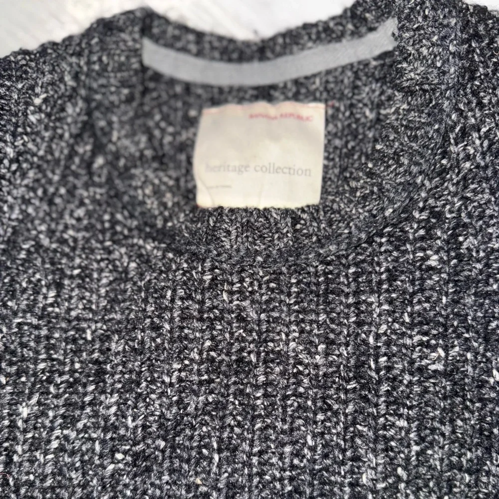 Banana Republic Heritage Collection Men's Knit Sweater heather grey size Large